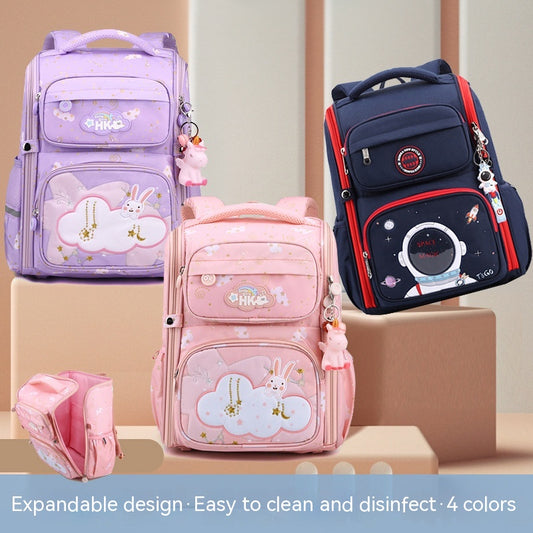 Lightweight Western Style Three-dimensional Schoolbag For Primary School Students